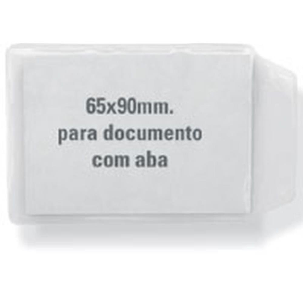 PORTA DOCUMENTO P/CNH CRISTAL 6,5X9CM - 100 PEÇAS em Oferta na Shopee
