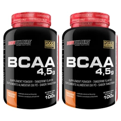 Kit 2x BCAA 4.5 100g - Potencialização no Treino de Musculação na Academia - Bodybuilders