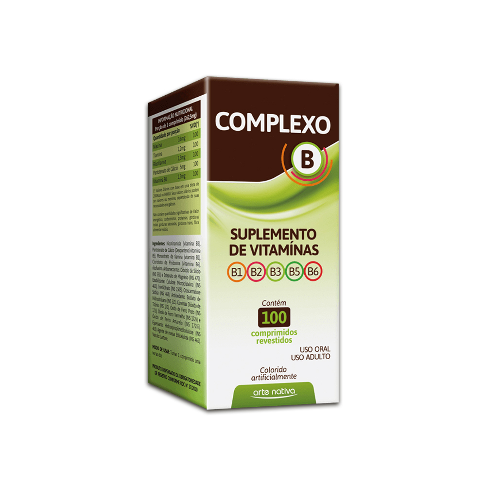 Complexo B 100 Comprimidos - Arte Nativa