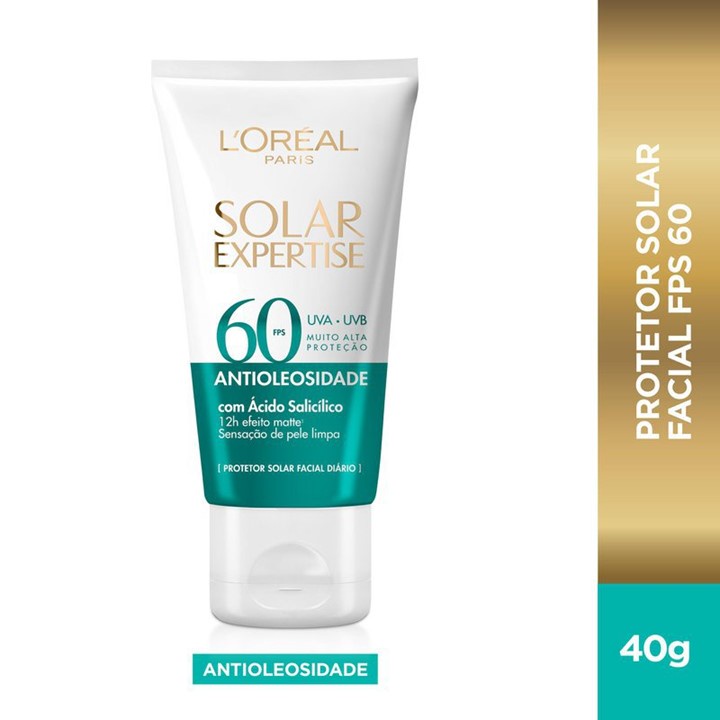 O que é Solar Expertise Facial Toque Seco Fps 60 L Oreal Paris Protetor Solar? Guia e Onde Comprar | BuscaProdutos