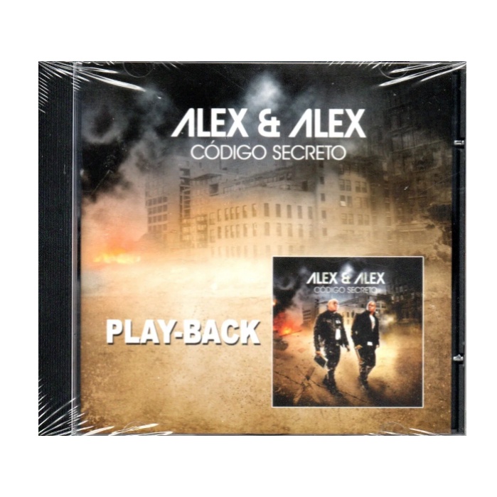 Cd Alex E Alex - Código Secreto - Play-back