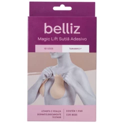 Magic Lift Sutiã Adesivo Belizz Tamanho P Levanta E Realça 1 Par