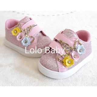 Tênis unicórnio rosa bebe e infantil em Oferta na Shopee