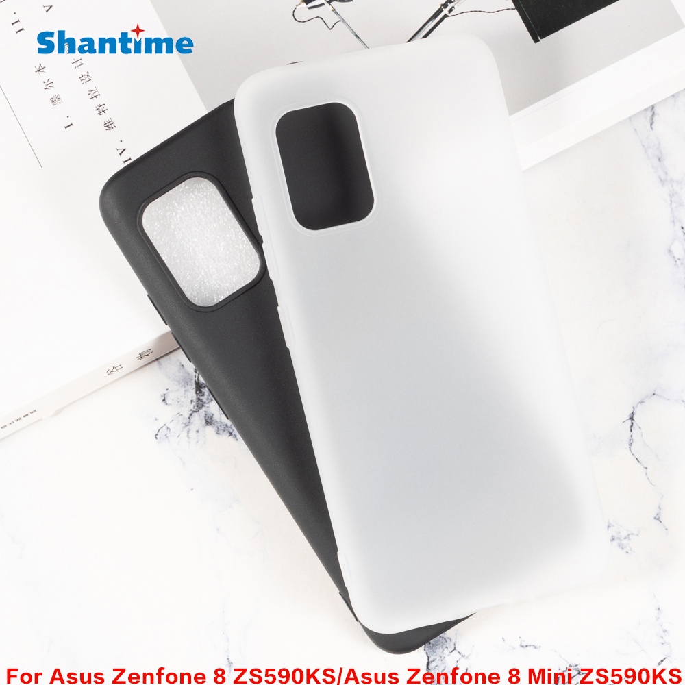 For Asus Zenfone 8 / ZS590KS Shockproof Litchi Texture PC + PU Case