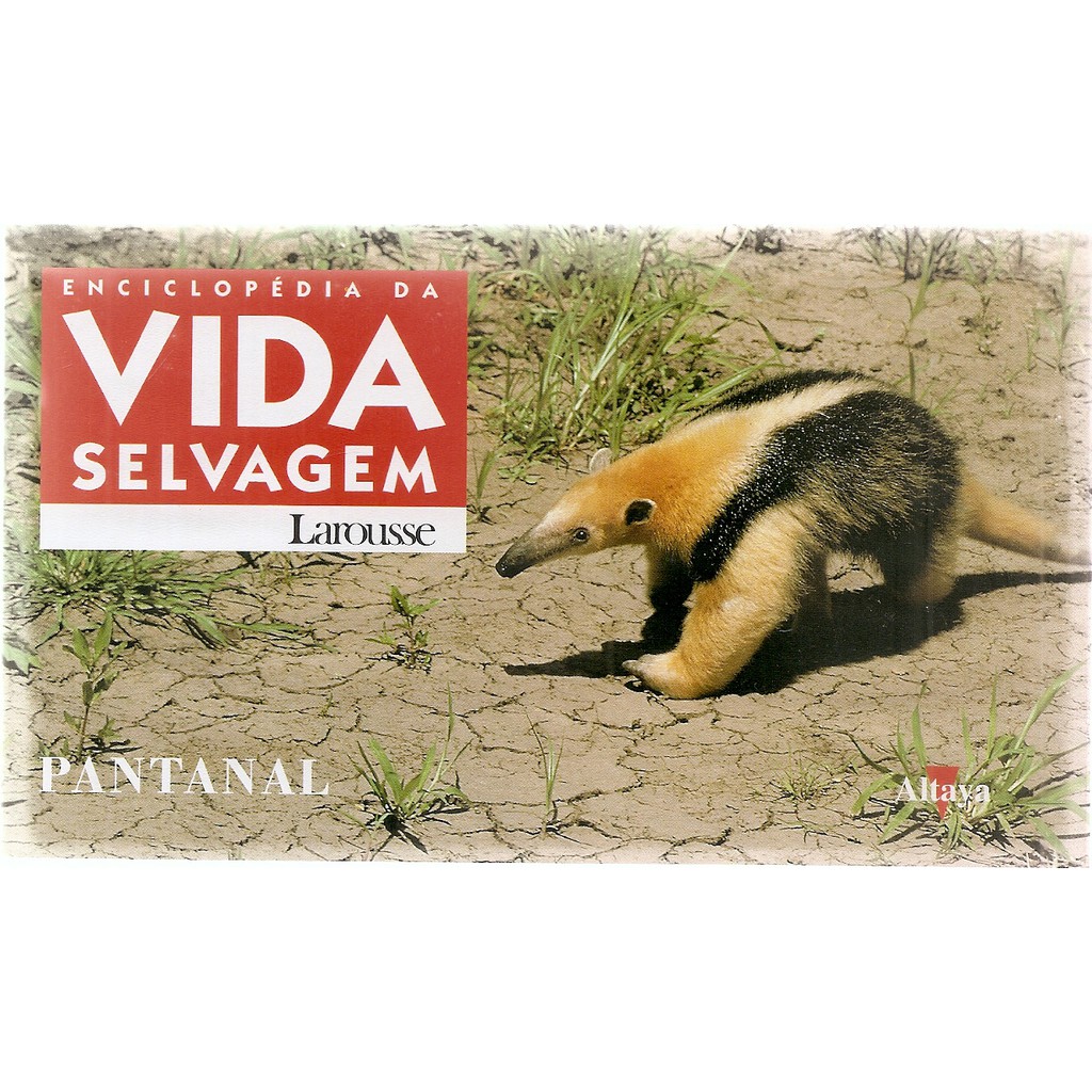 Vhs Enciclopédia da Vida Selvagem Larousse 7 - Pantanal