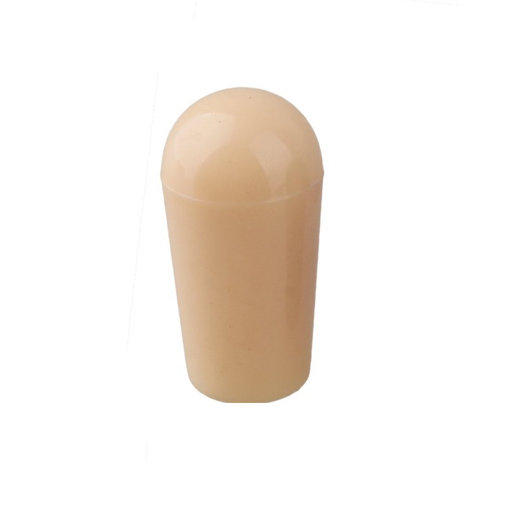 Knob Ponteira Chave Seletora Guitarra Les Paul Sg / Creme 3,5mm