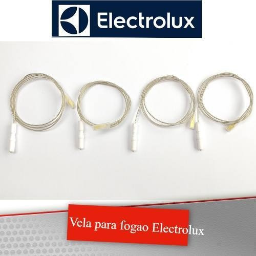 Kit 4 Velas Acendedores Fogao Eletrolux 56seq