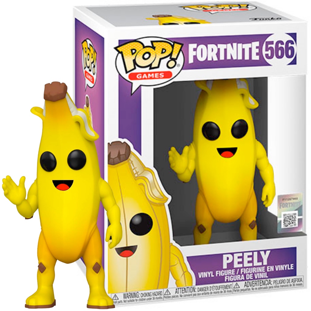 Funko Pop Games Jogo Fortnite Skin Peely Banana #566