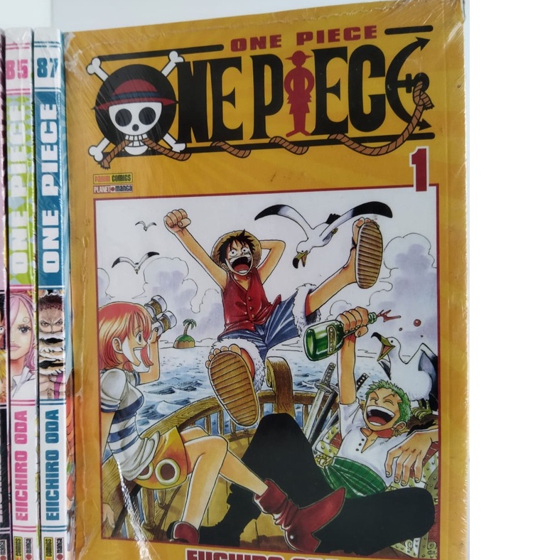 Manga One Piece Volume 1 35 58 59 61 69 70 Editora Panini So Os Lendarios Shopee Brasil