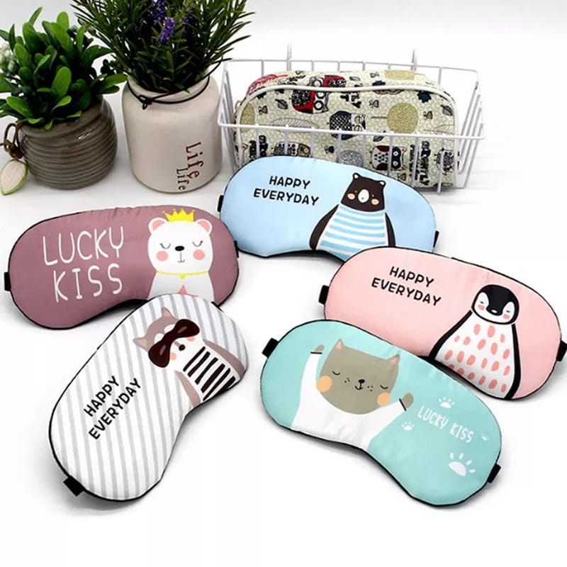 Máscara Para Dormi Com Bolsa De Gel