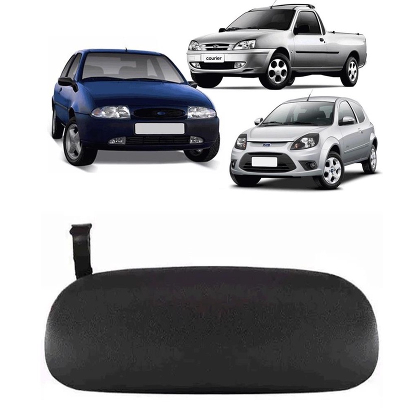 Macaneta Externa Porta Esquerda Ford Ka Courier Fiesta - Spare Parts and Accessories for Vehicles