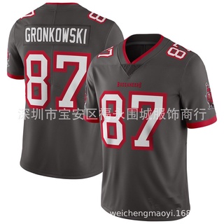 Youth Nike Rob Gronkowski Pewter Tampa Bay Buccaneers Alternate Game Jersey