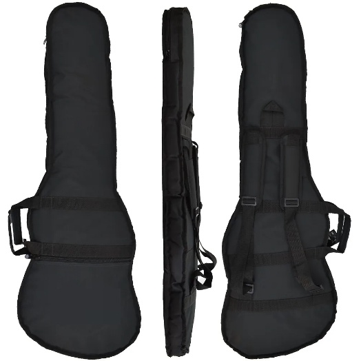 Capa Luxo p/Contra Baixo (Almofadada) NY 600 Cor Preta - JPG