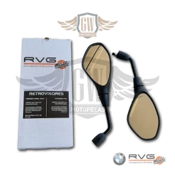 Retrovisor Bmw F800 Fixo Honda Lente Convexa