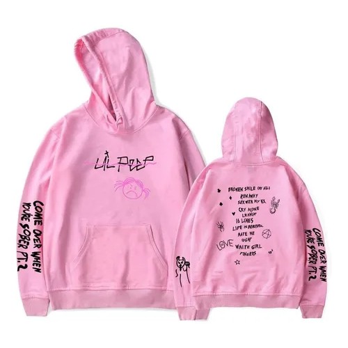Moletom Blusa Lil Peep Cantor SadBoy Rapper em Oferta na Shopee