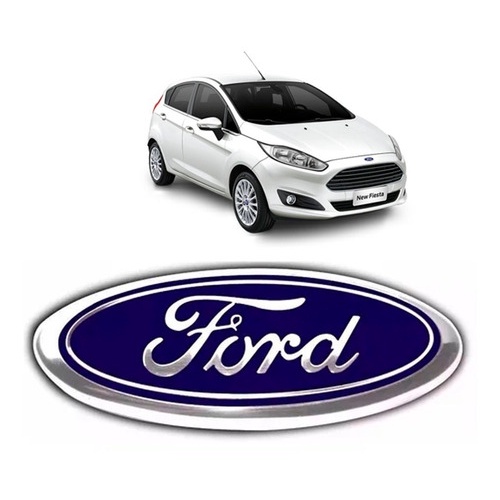 Emblema Oval Da Grade Ford Fiesta | Courier | Escort | Ka em Oferta na Shopee