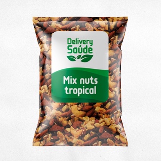 MIX PREMIUM NUTS - Castanha Caju/ Para/ Amendoas/ Nozes/ GojiBerry/ Uva Passas/ Amendoim 250g