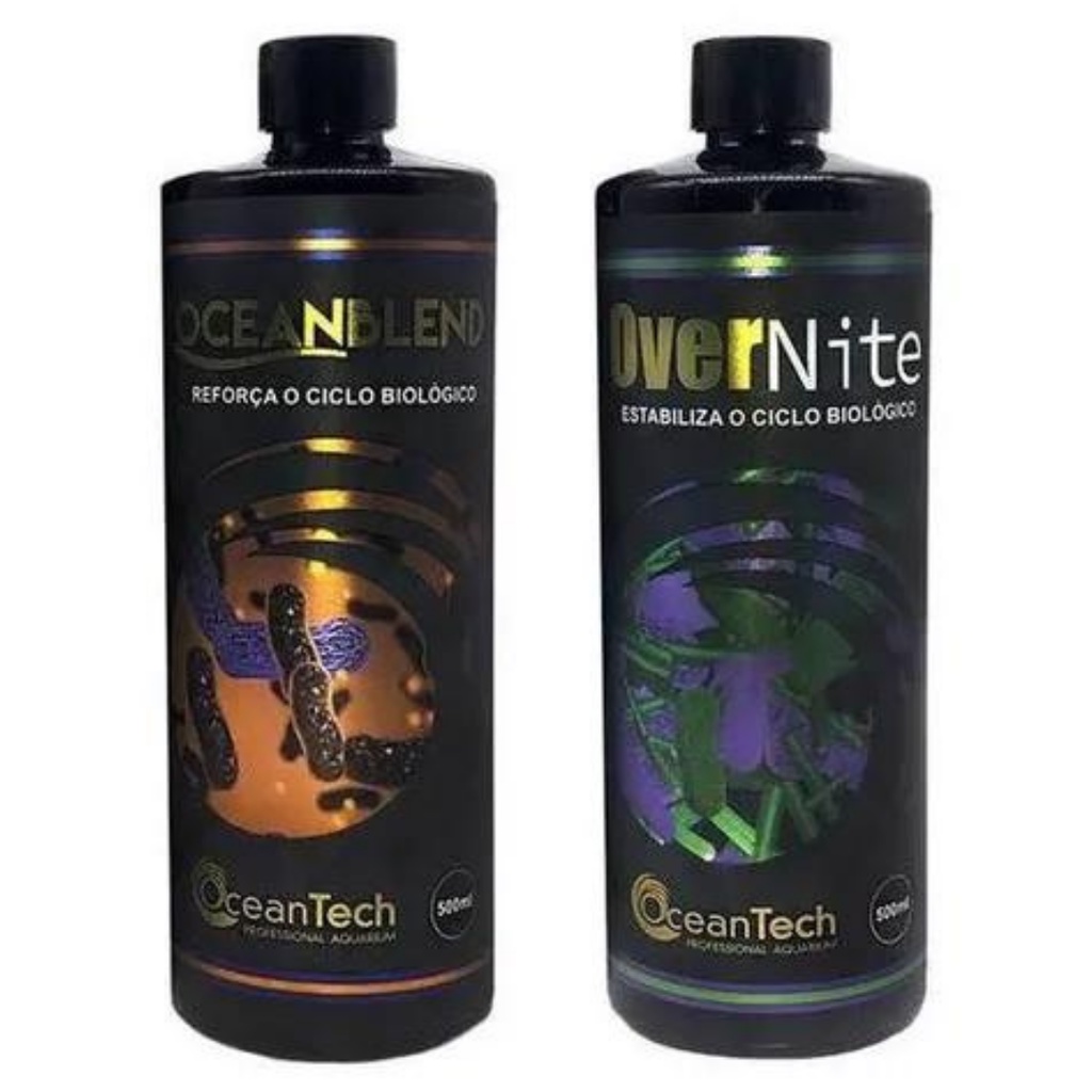 Kit Over Nite 500ml + Ocean Blend 500ml Agua Doce E Marinho