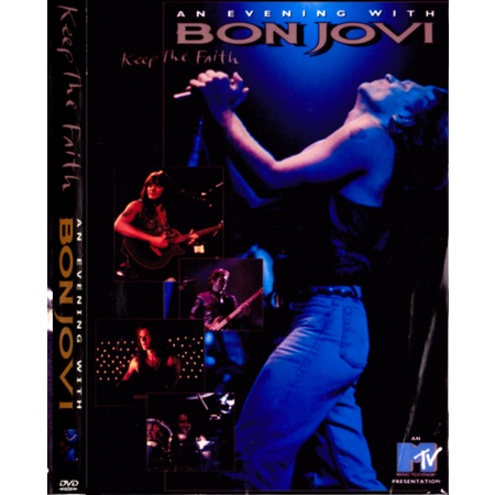 BON JOVI  - DVDr + CDr AN EVENING WITH Bon Jovi