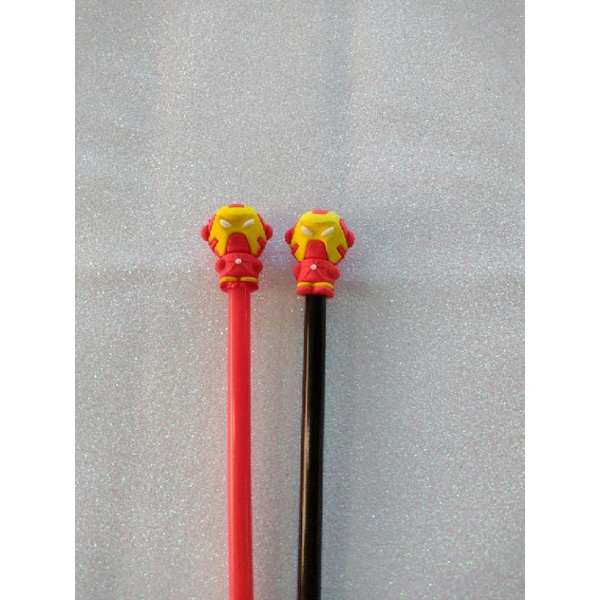 Caneta do Homem de Ferro | papelaria fofa| material escolar| Papelaria| material escolar 2022.