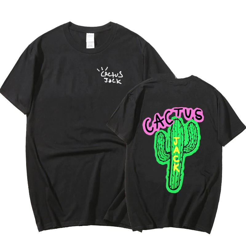 Camisa Camiseta Cactus Jack Travis Rapper - Escorrega o Preço