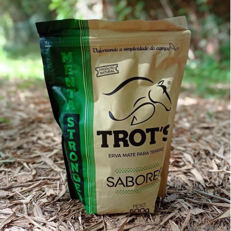 Erva Mate Tereré Trots Sabor Menta Stronger 500g Shopee Brasil