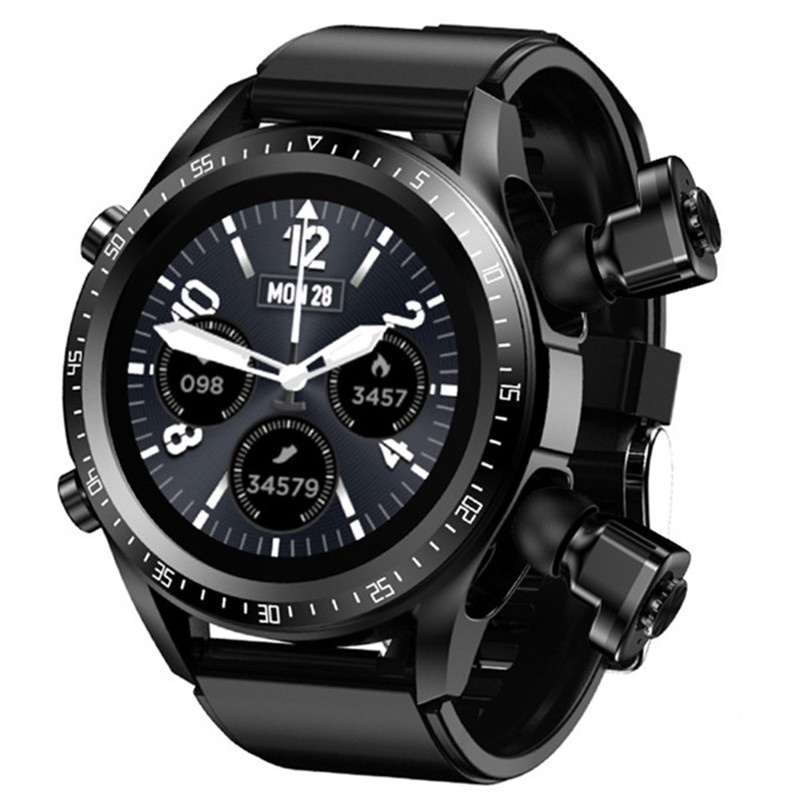 Smartwatch Masculino JM03 Tws 2 Em 1 HIFI Fone De Ouvido Estéreo Sem