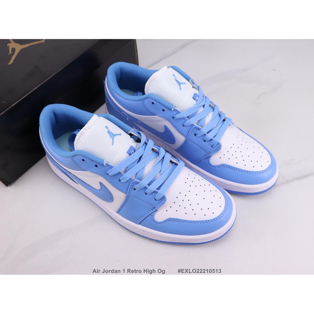 Air Jordan 1 Retro High Og Jordan 1 Tenis De Cano Baixo Carolina Do Norte Azul Couro Material Tamanho 36 45 Tenis De Corrida Esportivos Femininos E Masculinos Shopee Brasil