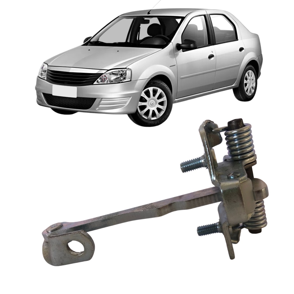 Limitador Porta Logan Dianteira Traseira 2007 2008 Até 2013