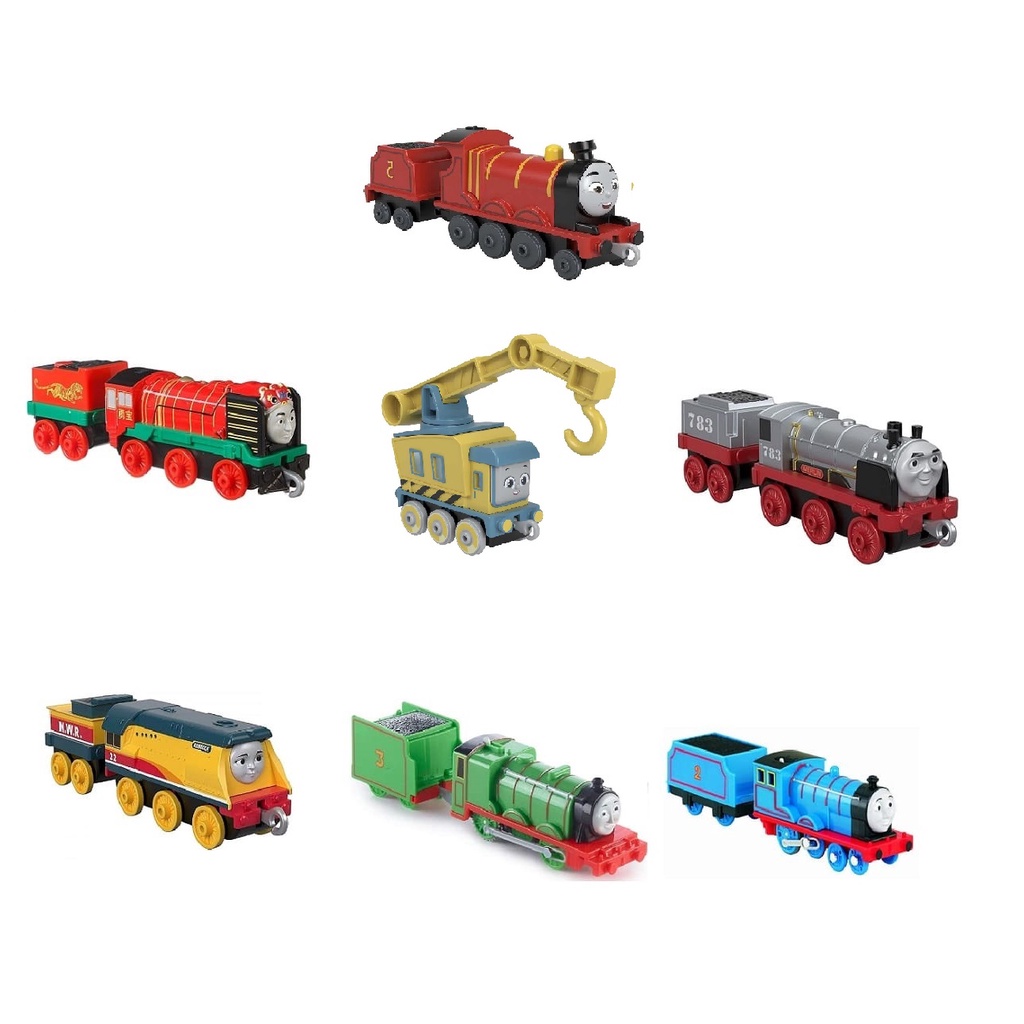 Trem De Brinquedo Thomas Friends Fiery, Merlin, Edwards, James, Yong ...