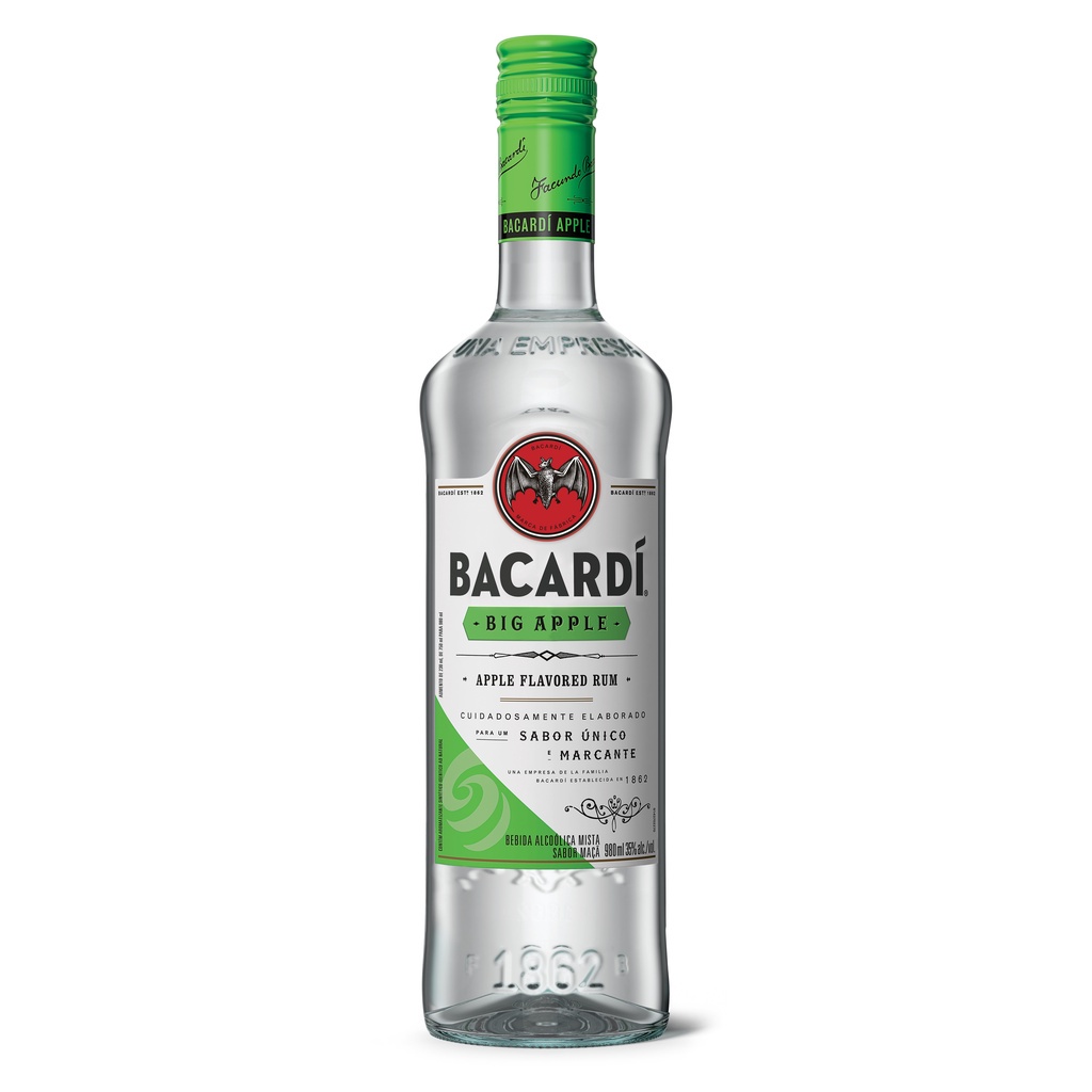 Rum Bacardi Big Apple 980Ml