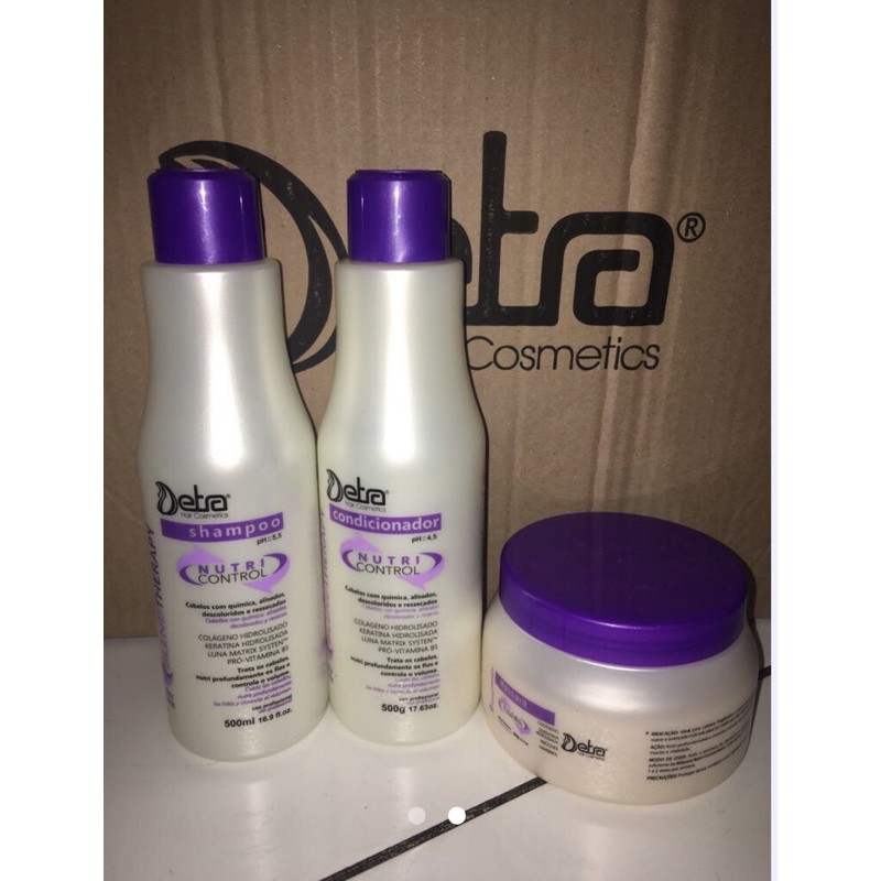 Detra Kit Nutri Control Pequeno Shopee Brasil