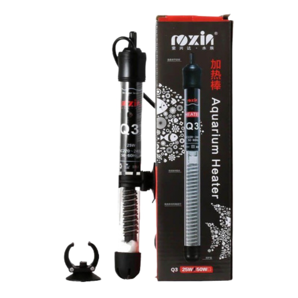 Termostato para aquarios Roxin 50w Q3 | Aquarios de até 50 litros