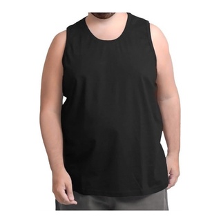 Camiseta Regata Plus Size 100% Poliéster
