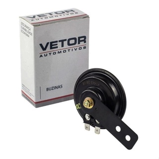Buzina Paquerinha Vetor Auto Universal Para Moto 12v - VT125 em Oferta na Shopee