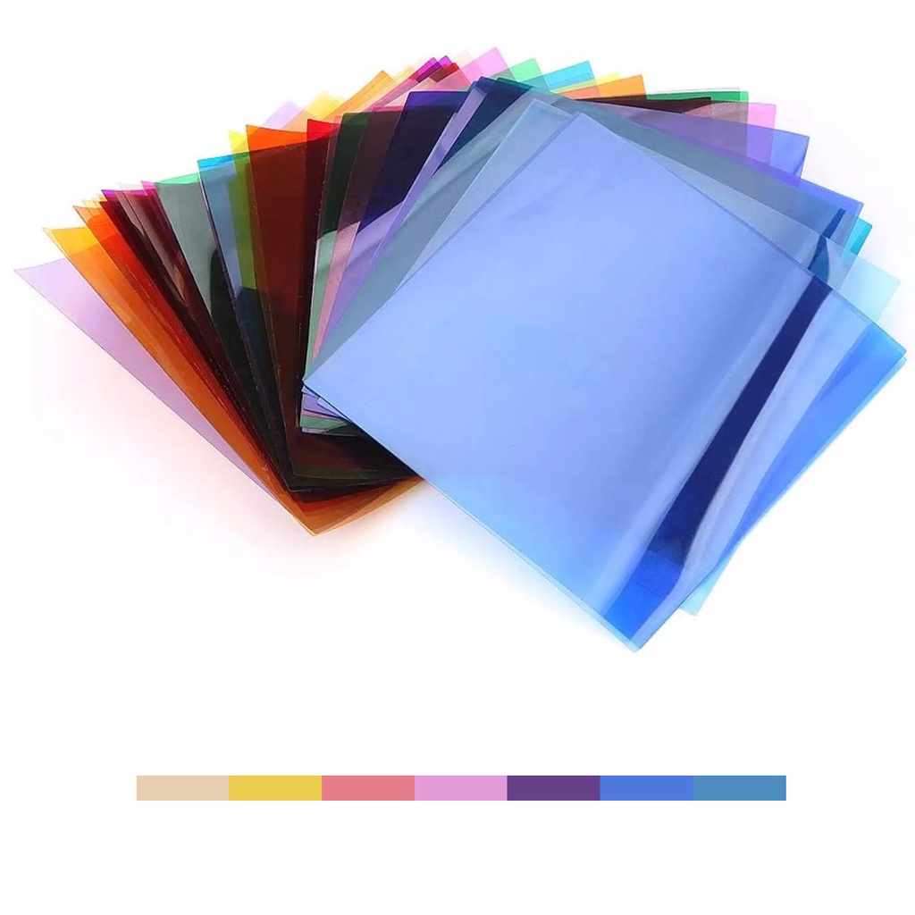 Gelatina De Efeitos de Cor Godox Sa-11c Para Iluminador Fresnel Godox S30