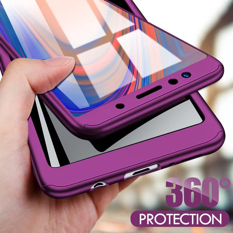 Samsung Galaxy S10 S20 S21 S21 S21FE Ultra Plus S20 S10e 360 Capa Protetora Total À Prova De Choque Dura Slim + Filme Macio Gratuito