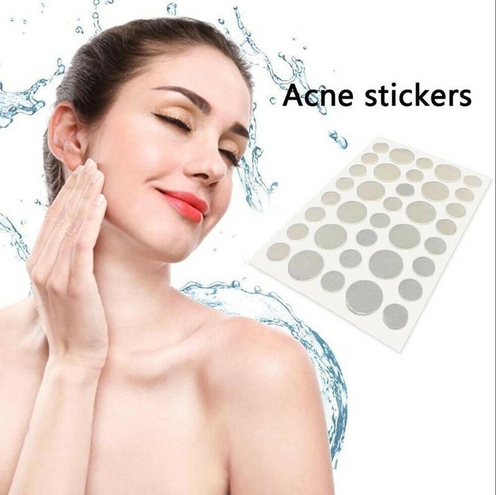 36pçs / 72 Peças Adesivo De Pele Para Acne / Hidrocolóide / Acne / Pele