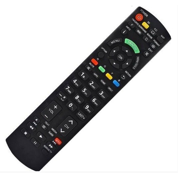 Controle Remoto TV Panasonic Viera Smart 3D Plasma Lcd Led 3D Amazon e Netflix SKY-8084