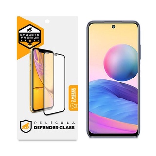 Película Defender Glass para Xiaomi Redmi Note 10 5G - Preta - Gshield em Oferta na Shopee