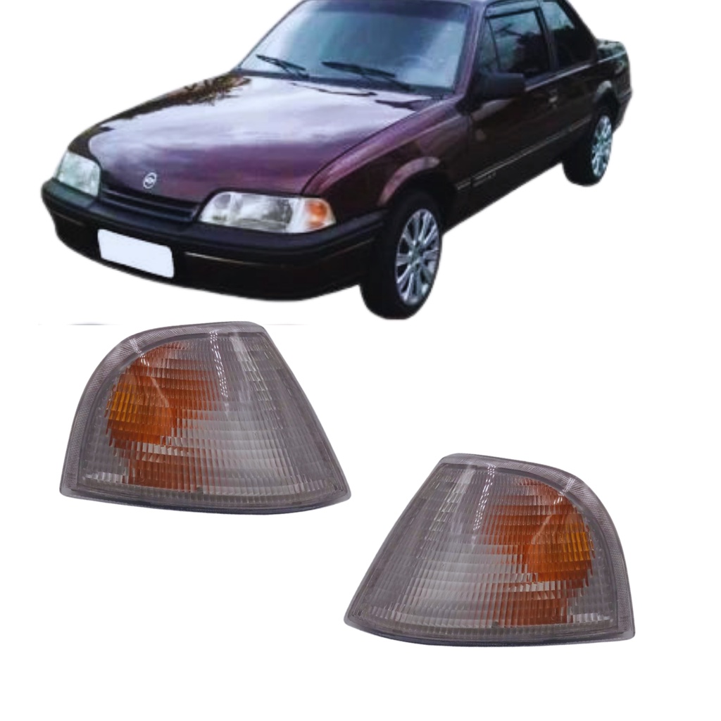 Par Lanterna Dianteira Pisca Seta Monza 91 Á 96 Cibié Cristal