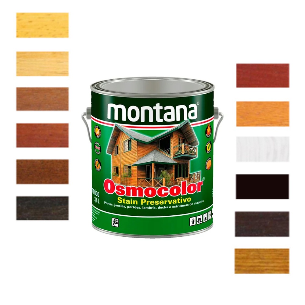 Osmocolor Montana Stain Madeira Lt Em Cores Shopee Brasil