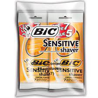 Aparelho de Barbear Bic Sensitive Leve 7 Pague 5 / 56 un