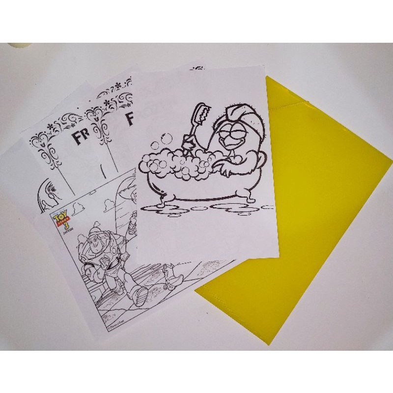 kit 30 desenhos variados para colorir | Shopee Brasil