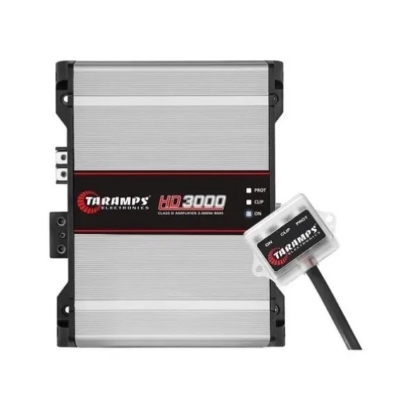 Modulo Taramps Hd 3000 2ohms 3000w Rms Amplificador Original