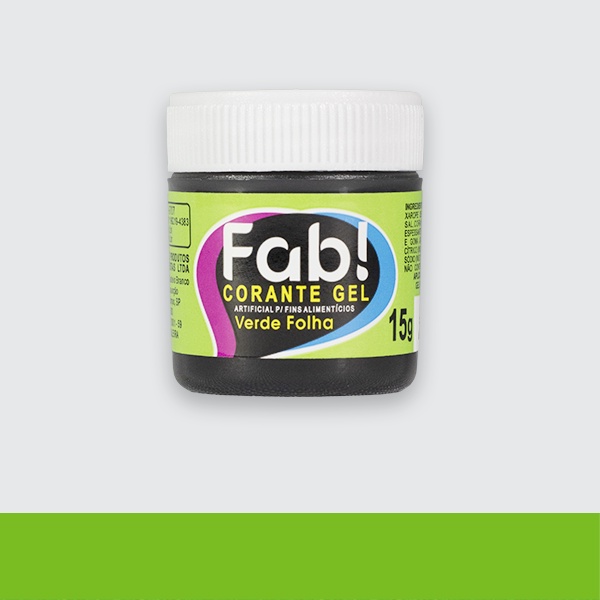 CORANTE EM GEL VERDE FOLHA 15G - CORANTE PARA DECORAÇÃO em Oferta na Shopee