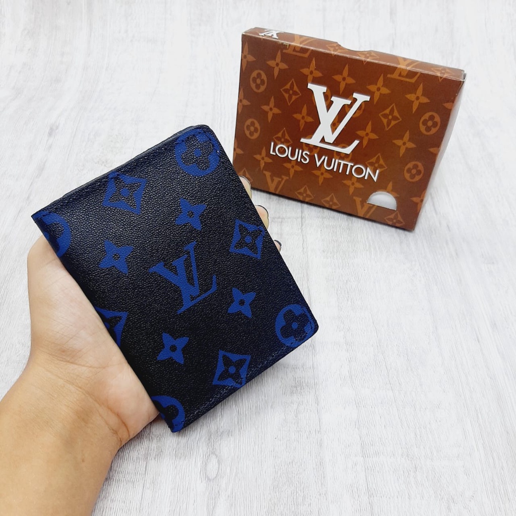 Carteira Louis Vuitton preta masculina - Top Luxo