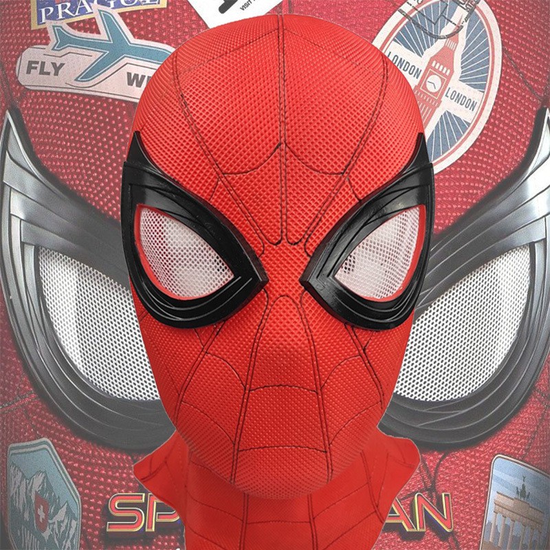 SpiderMáscara Masculina 3d Cosplay / HomemAranha（sem zíper） Escorrega o Preço