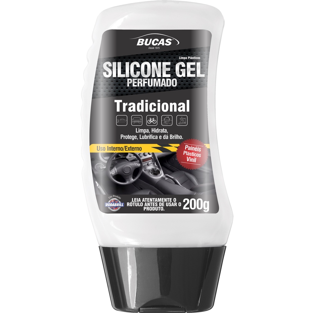 Silicone Gel Frasco (200g) " Tradicional "-Rodabrill