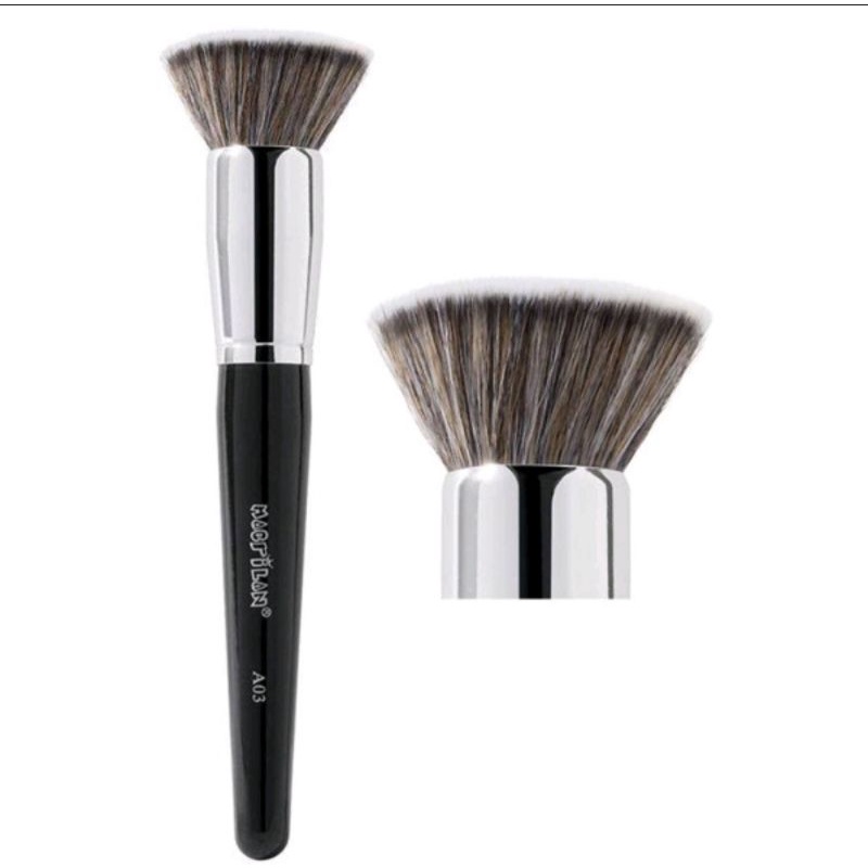 Pincel Profissional Macrilan Kabuki Reto Linha Max A03 em Oferta na Shopee